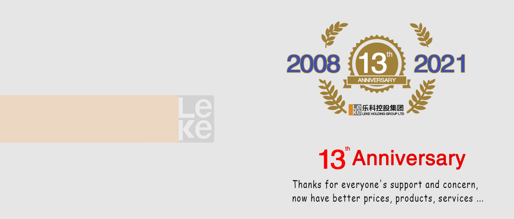 LEKE GROUP<br>HISTORY